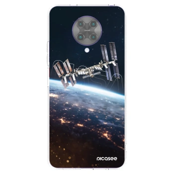 Picasee silikónový prehľadný obal pre Xiaomi Poco F2 Pro - Station