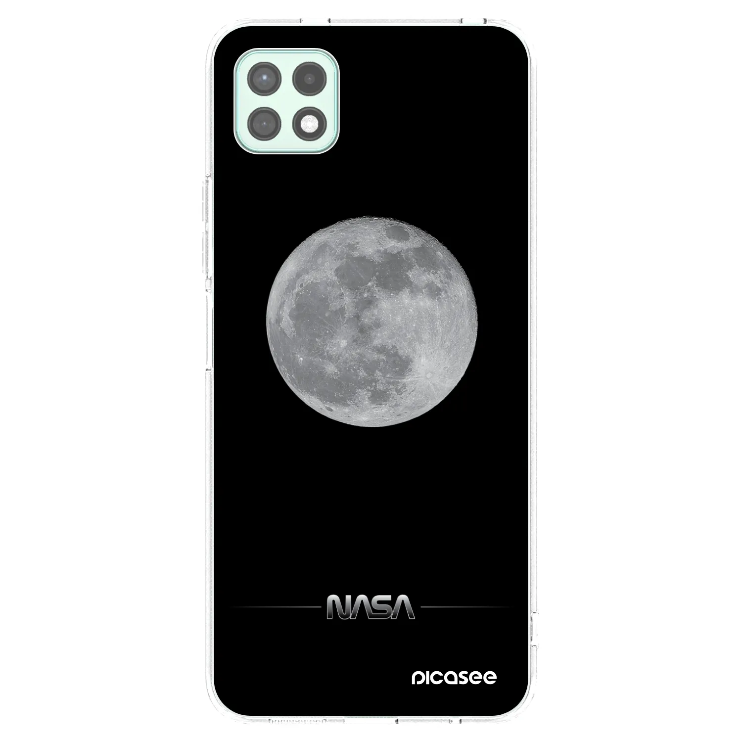 Picasee silikónový prehľadný obal pre Samsung Galaxy A22 A226B 5G - Moon Minimal