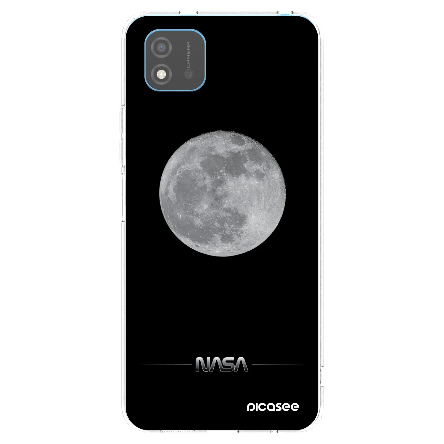 Picasee silikónový prehľadný obal pre Realme C11 (2021) - Moon Minimal