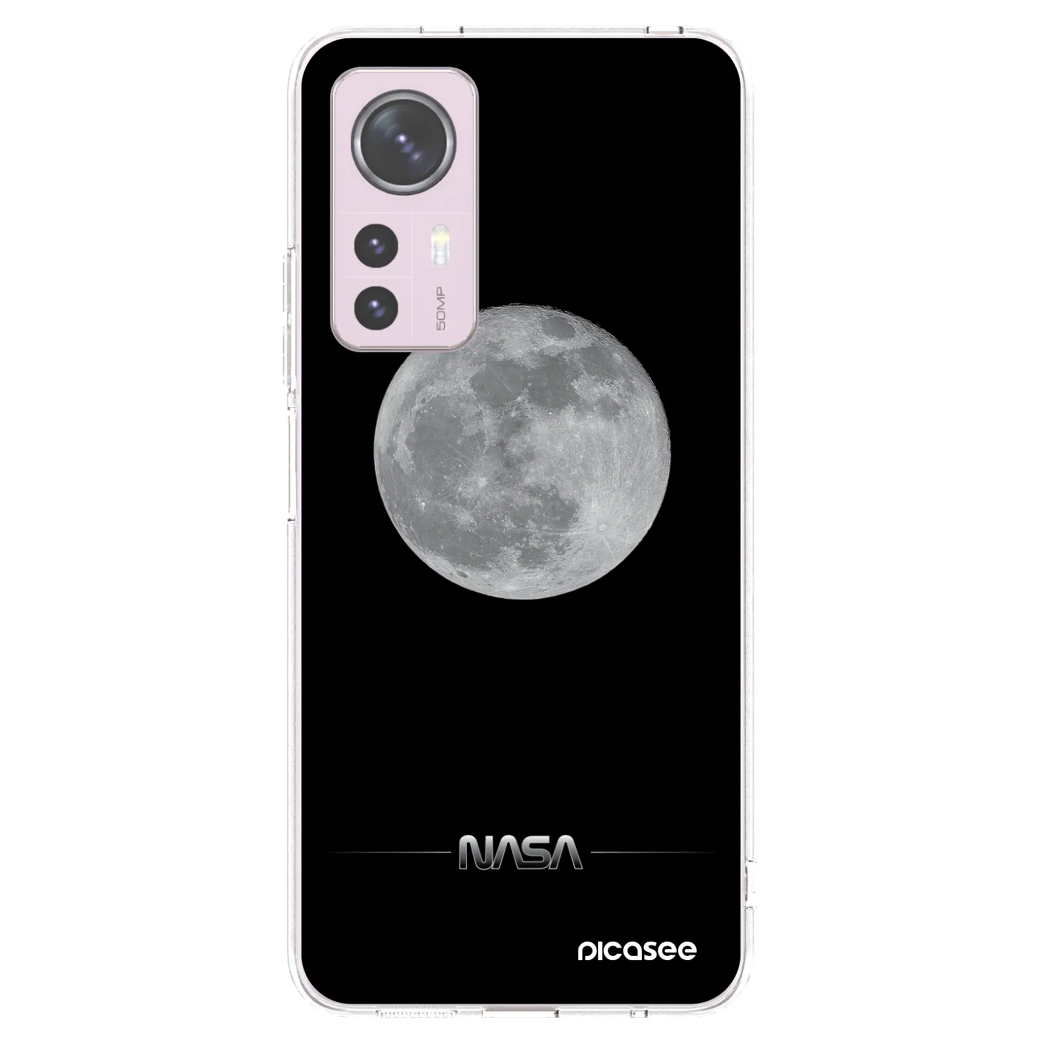 Picasee silikónový prehľadný obal pre Xiaomi 12 - Moon Minimal