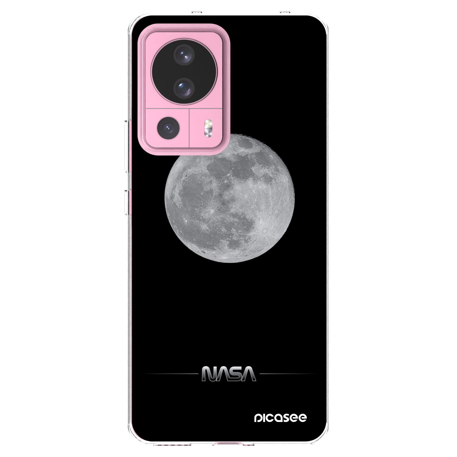 Picasee silikónový prehľadný obal pre Xiaomi 13 Lite - Moon Minimal