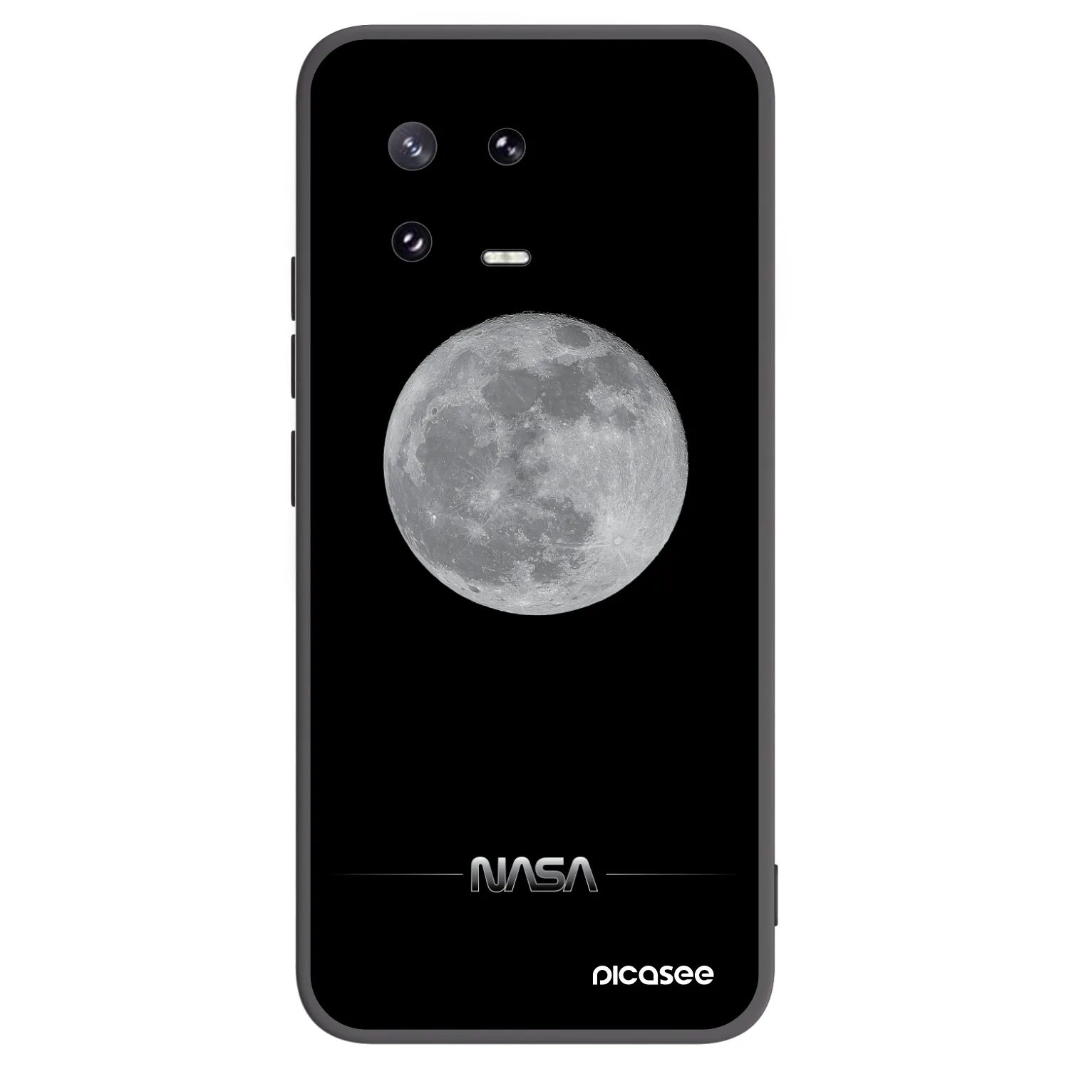 Picasee silikónový čierny obal pre Xiaomi 13 Pro - Moon Minimal