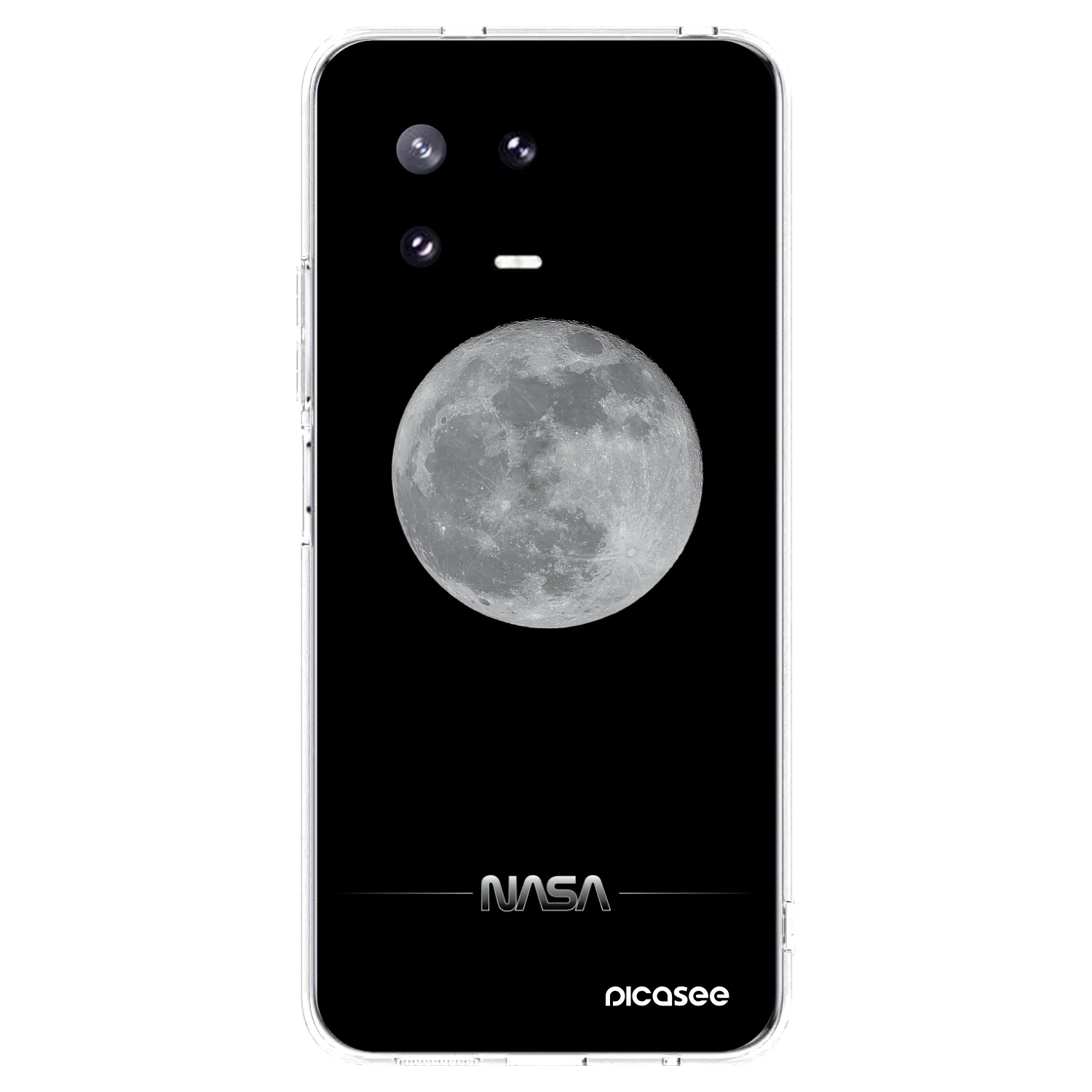 Picasee silikónový prehľadný obal pre Xiaomi 13 Pro - Moon Minimal