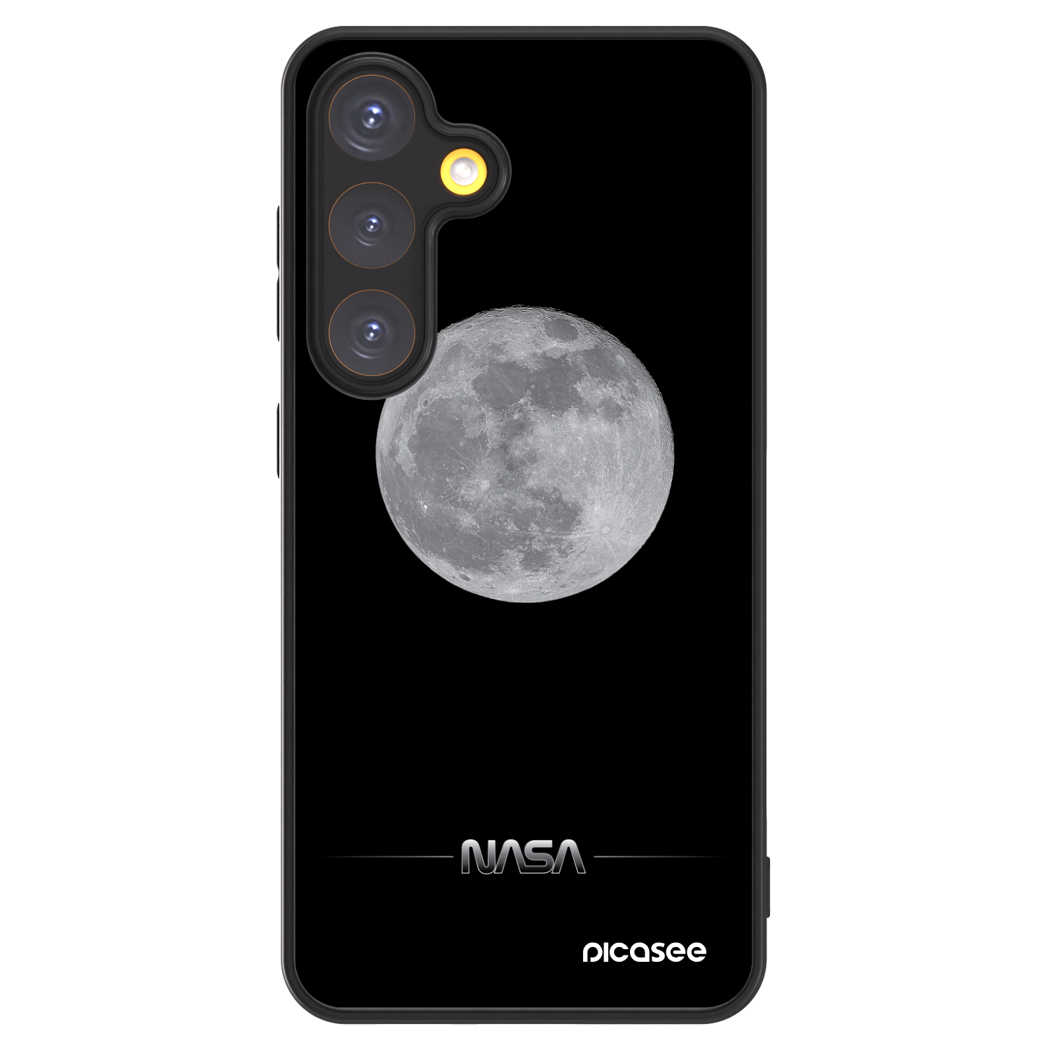 Picasee ULTIMATE CASE pro Samsung Galaxy S24 S921B 5G - Moon Minimal