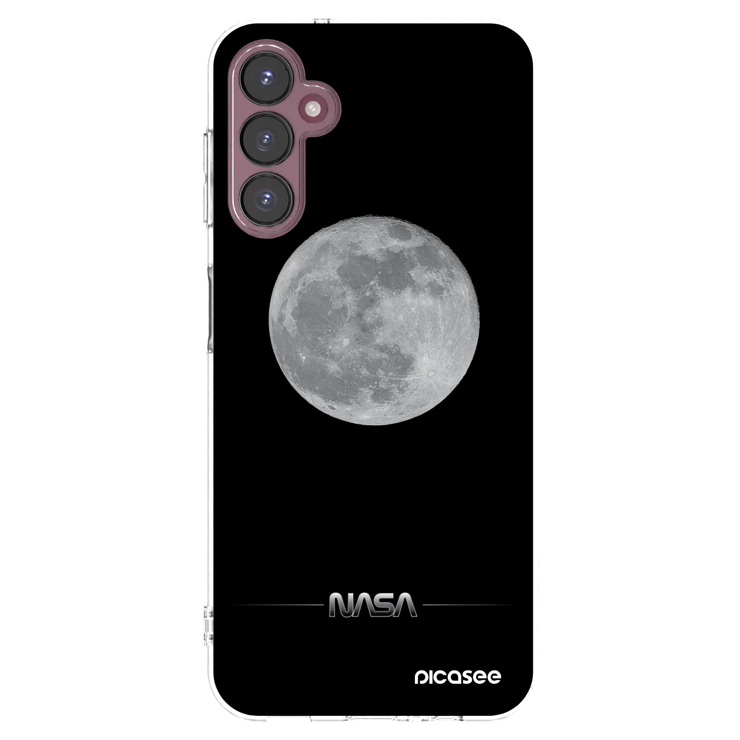 Picasee silikónový prehľadný obal pre Samsung Galaxy A05s A057G - Moon Minimal