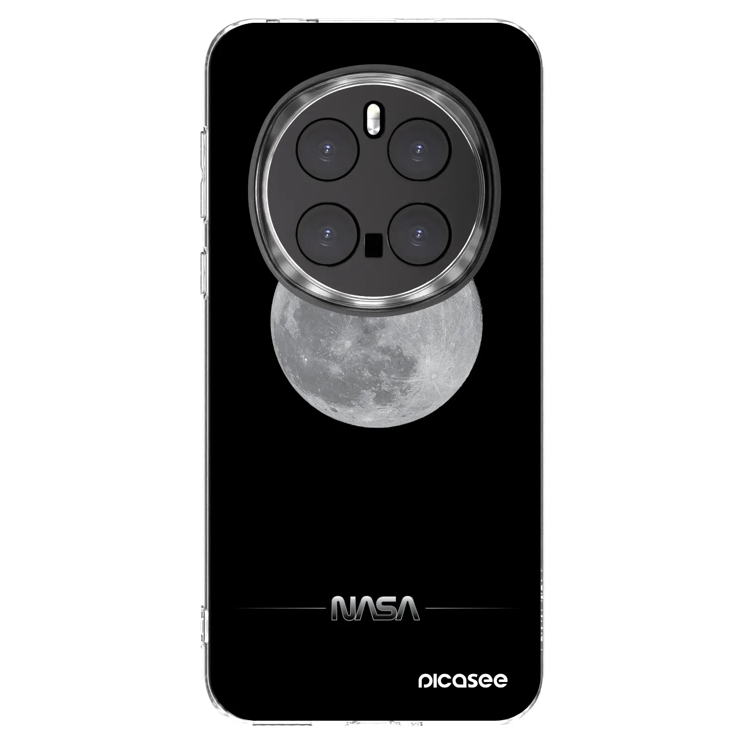 Picasee silikónový prehľadný obal pre Honor Magic7 Pro 5G - Moon Minimal