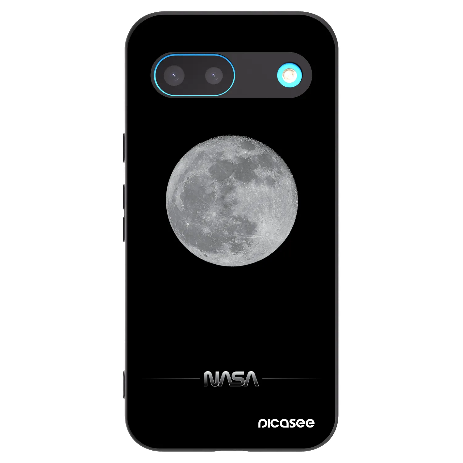Silikónový čierny obal pre Google Pixel 8 - Moon Minimal
