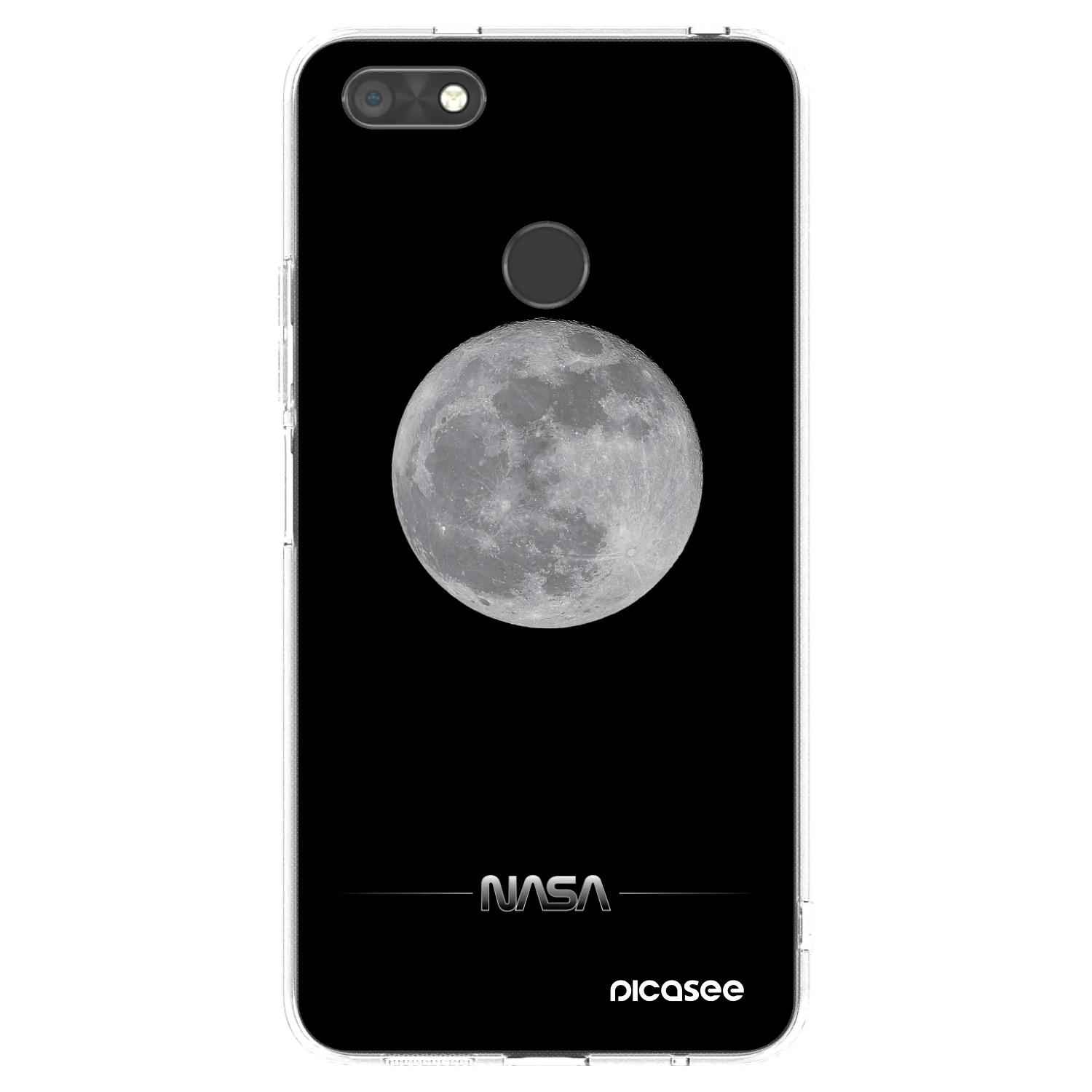 Picasee silikónový prehľadný obal pre Huawei P9 Lite Mini - Moon Minimal