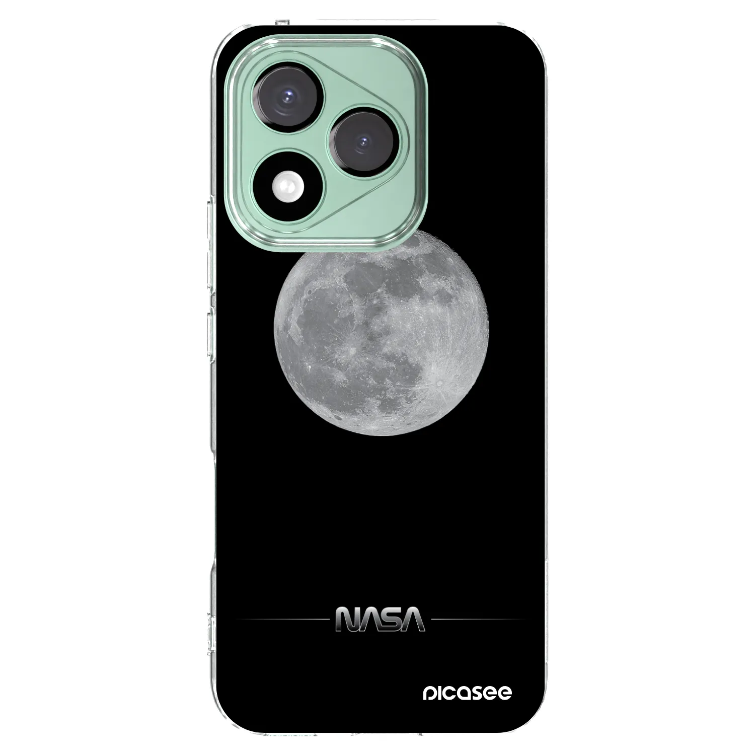 Picasee silikónový prehľadný obal pre Honor 400 Lite 5G - Moon Minimal