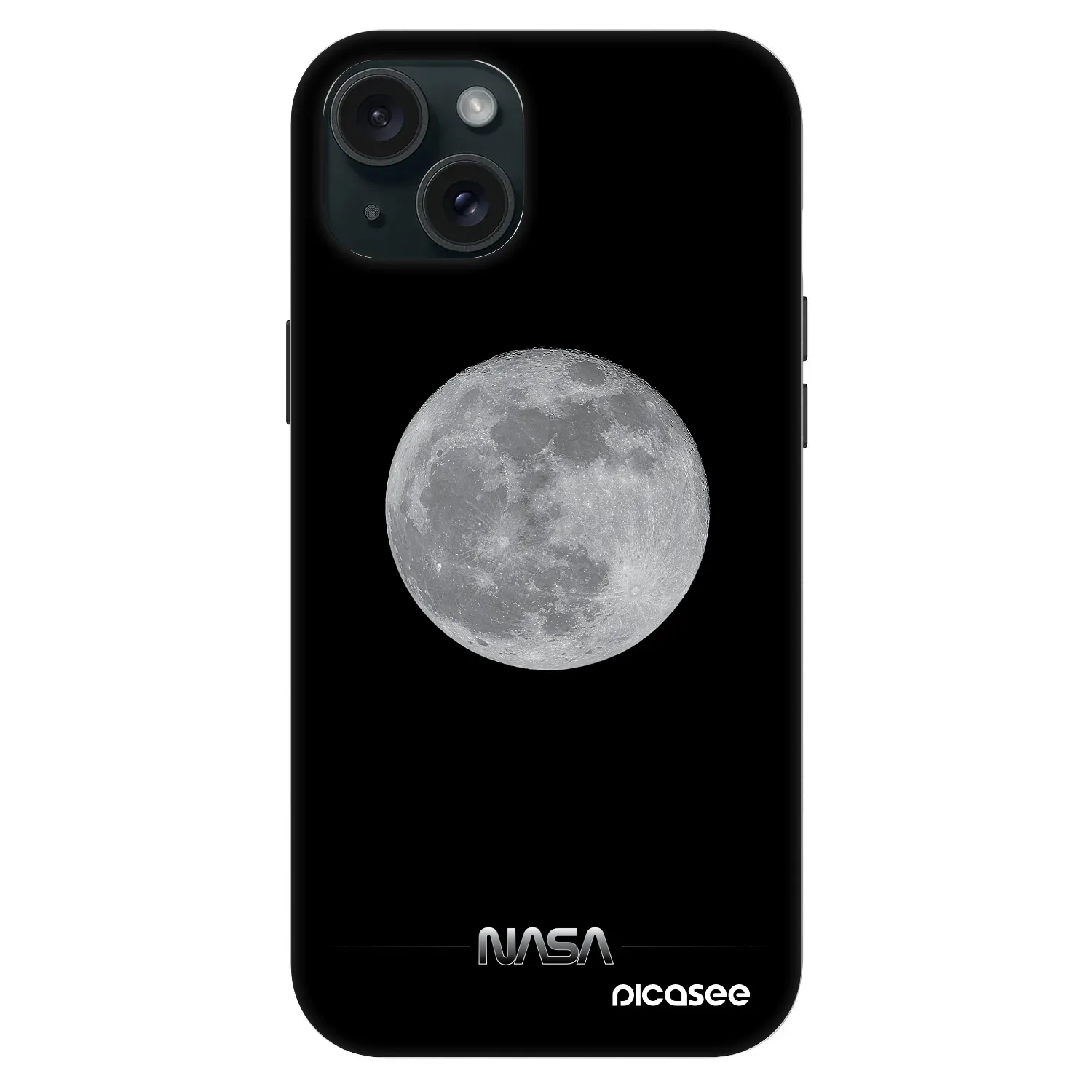 Picasee Fashion Case MagSafe pre Apple iPhone 15 Plus - Moon Minimal