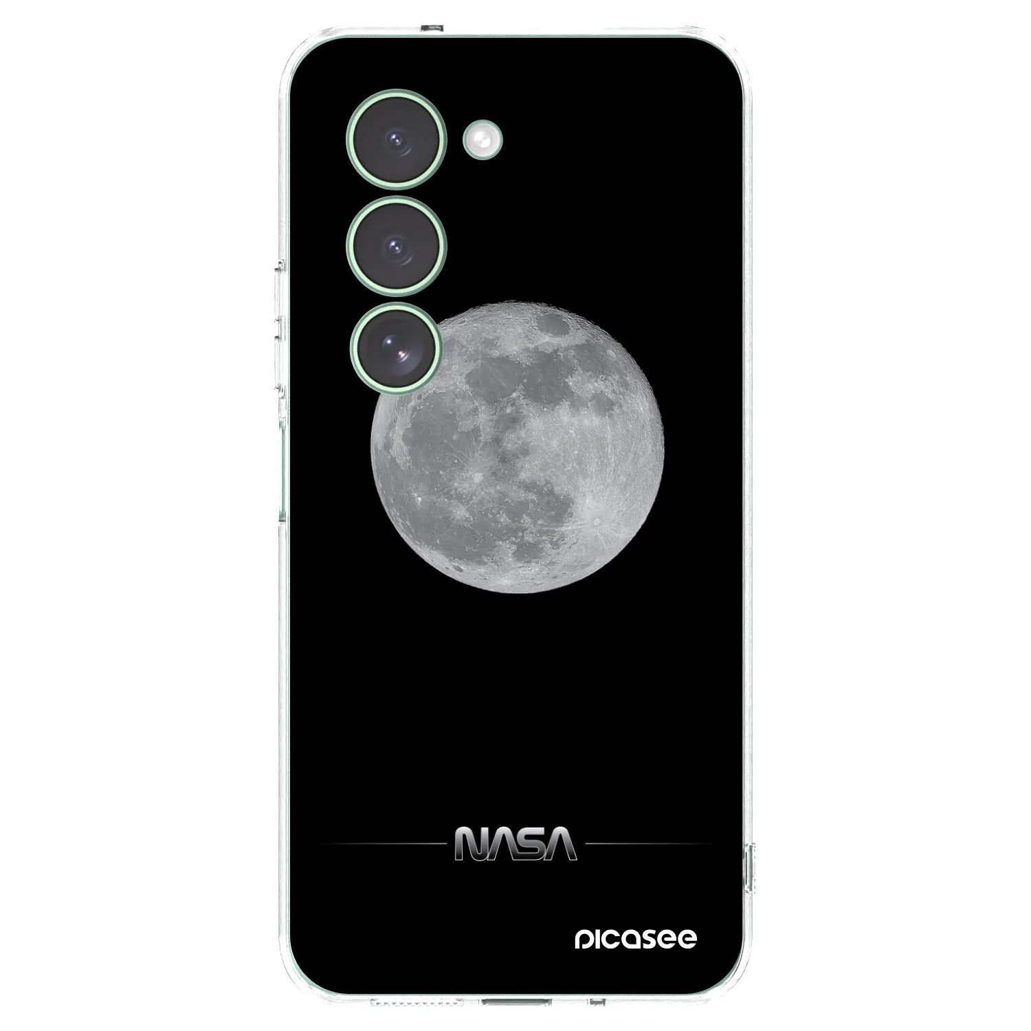 Picasee silikónový prehľadný obal pre Xiaomi Redmi 15 5G - Moon Minimal
