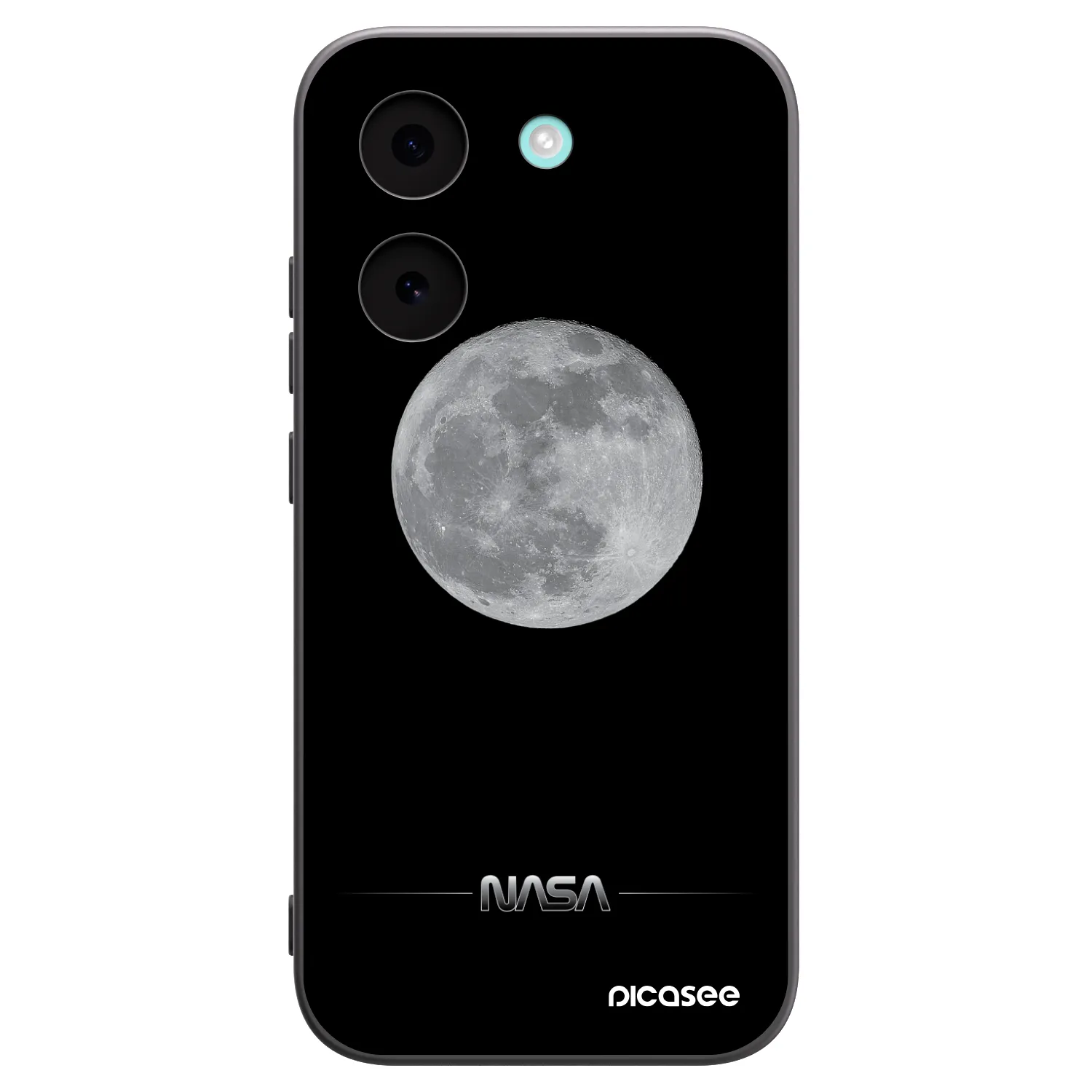 Picasee silikónový čierny obal pre Xiaomi Poco X8 Pro - Moon Minimal