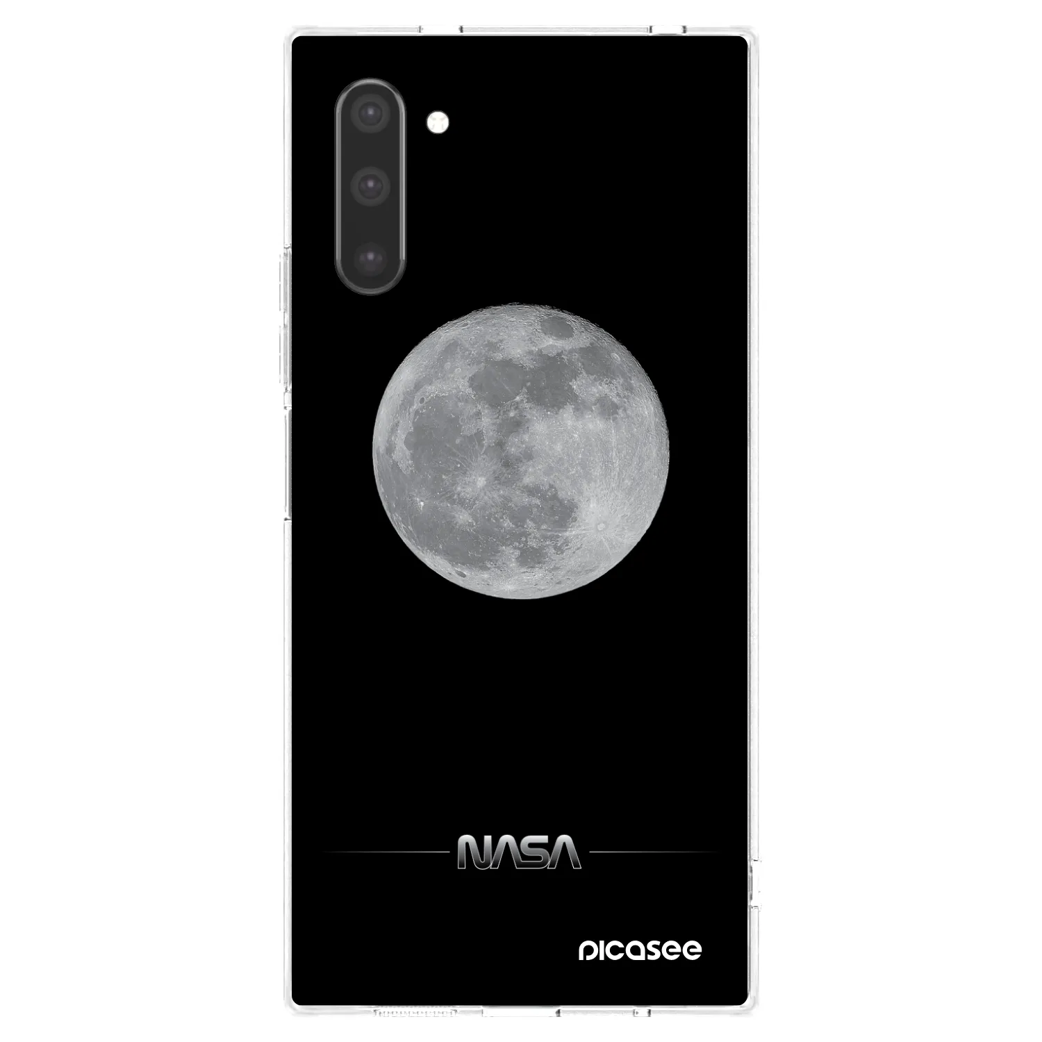 Picasee silikónový prehľadný obal pre Samsung Galaxy Note 10 N970F - Moon Minimal