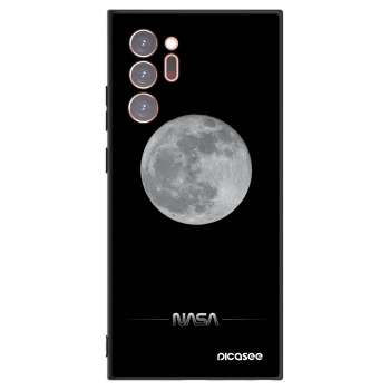 Picasee silikónový čierny obal pre Samsung Galaxy Note 20 Ultra - Moon Minimal