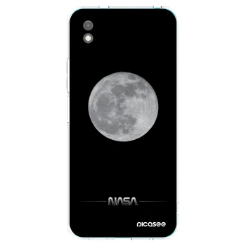 Picasee silikónový čierny obal pre Xiaomi Redmi 9A - Moon Minimal