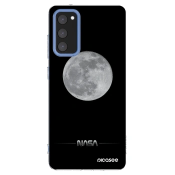 Picasee silikónový prehľadný obal pre Samsung Galaxy S20 FE - Moon Minimal