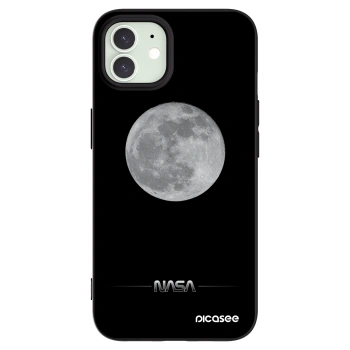 Picasee silikónový čierny obal pre Apple iPhone 12 Pro - Moon Minimal