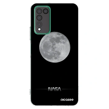 Picasee silikónový prehľadný obal pre Honor 10X Lite - Moon Minimal