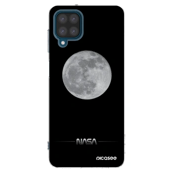 Picasee silikónový prehľadný obal pre Samsung Galaxy A12 A125F - Moon Minimal
