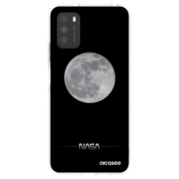 Picasee silikónový prehľadný obal pre Xiaomi Poco M3 - Moon Minimal