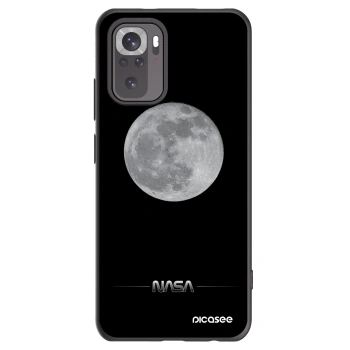 Picasee silikónový čierny obal pre Xiaomi Redmi Note 10 - Moon Minimal