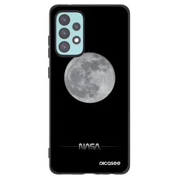 Picasee silikónový čierny obal pre Samsung Galaxy A72 A725F - Moon Minimal