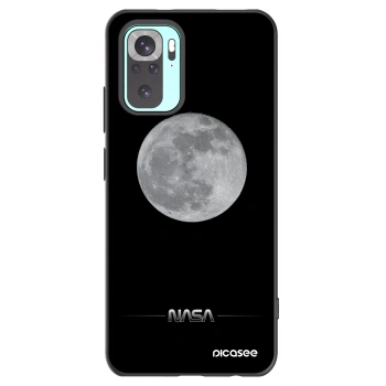 Picasee silikónový čierny obal pre Xiaomi Redmi Note 10 Pro - Moon Minimal