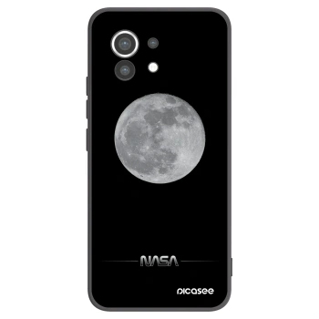 Picasee silikónový čierny obal pre Xiaomi Mi 11 - Moon Minimal