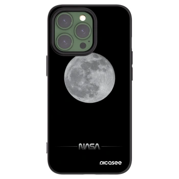 Picasee silikónový čierny obal pre Apple iPhone 13 Pro - Moon Minimal