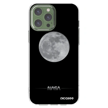Picasee silikónový prehľadný obal pre Apple iPhone 13 Pro Max - Moon Minimal