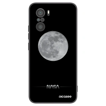 Picasee silikónový čierny obal pre Xiaomi Poco F3 - Moon Minimal