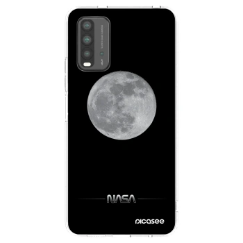 Picasee silikónový čierny obal pre Xiaomi Redmi 9T - Moon Minimal