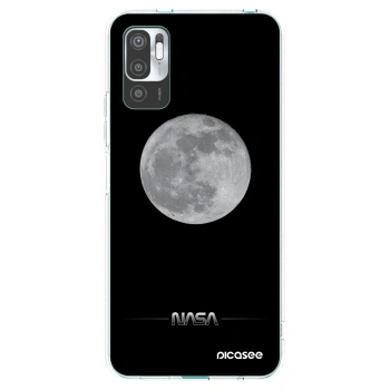 Picasee silikónový prehľadný obal pre Xiaomi Redmi Note 10 5G - Moon Minimal