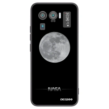 Picasee silikónový čierny obal pre Xiaomi Mi 11 Ultra - Moon Minimal