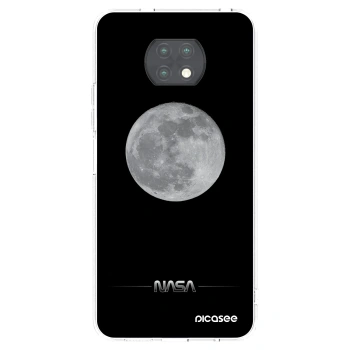 Picasee silikónový prehľadný obal pre Xiaomi Redmi Note 9T - Moon Minimal