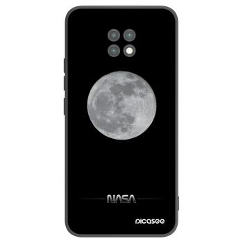 Picasee silikónový čierny obal pre Xiaomi Redmi Note 9T - Moon Minimal