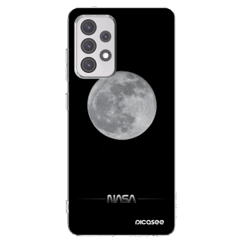 Picasee silikónový prehľadný obal pre Samsung Galaxy A52s 5G A528B - Moon Minimal