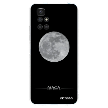 Picasee silikónový prehľadný obal pre Xiaomi Redmi 10 - Moon Minimal