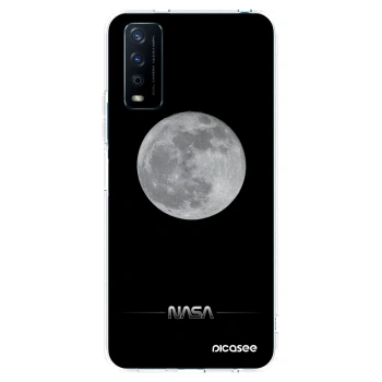 Picasee silikónový prehľadný obal pre Vivo Y11s - Moon Minimal