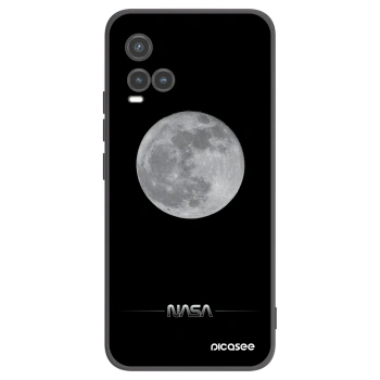 Picasee silikónový čierny obal pre Vivo Y33s - Moon Minimal