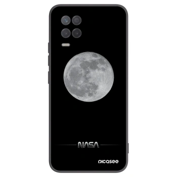 Picasee silikónový čierny obal pre Realme 8 5G - Moon Minimal