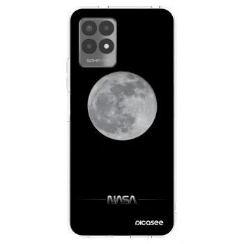 Picasee silikónový prehľadný obal pre Realme 8i - Moon Minimal