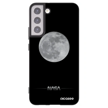 Picasee silikónový čierny obal pre Samsung Galaxy S22+ 5G - Moon Minimal