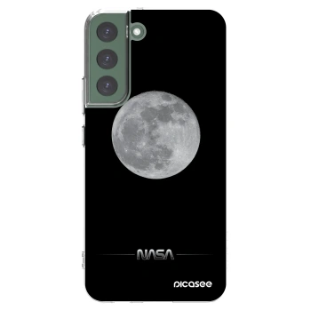 Picasee silikónový prehľadný obal pre Samsung Galaxy S22+ 5G - Moon Minimal