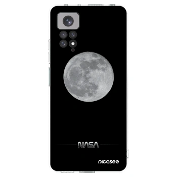 Picasee silikónový prehľadný obal pre Xiaomi Redmi Note 11 - Moon Minimal