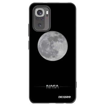 Picasee silikónový čierny obal pre Xiaomi Redmi Note 11S 4G - Moon Minimal