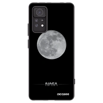 Picasee silikónový čierny obal pre Xiaomi Redmi Note 11 Pro 5G - Moon Minimal