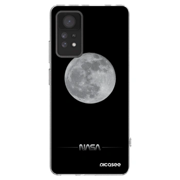 Picasee silikónový prehľadný obal pre Xiaomi Redmi Note 11 Pro 5G - Moon Minimal