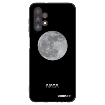 Picasee silikónový čierny obal pre Samsung Galaxy A13 4G A135 - Moon Minimal