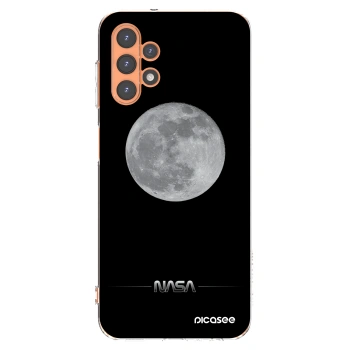 Picasee silikónový prehľadný obal pre Samsung Galaxy A13 4G A135 - Moon Minimal